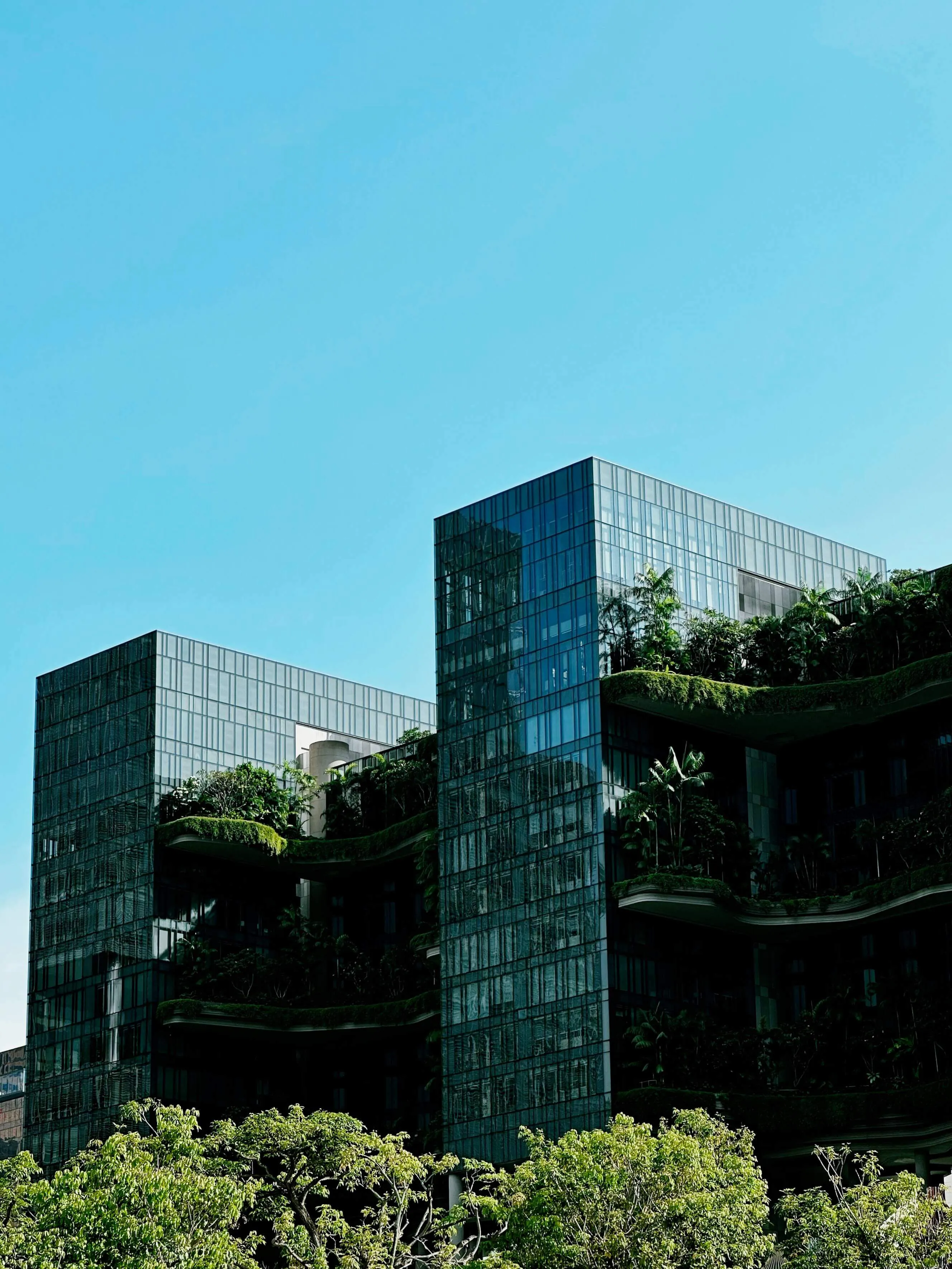 Parkroyal collection pickering hotel green terraces modern architecture